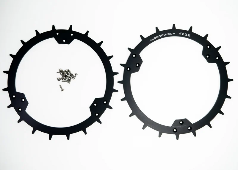 Husqvarna Automower 320 / 415 / 420 / 430X / 440 Modelle - 232 MIBROBO Blackline Spikes