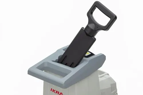 IKRA 81002880 Elektro Gartenhäcksler Walzenhäcksler ILH 3000 A, leise robust wartungsarm, Starke 3.000 Watt, Aststärke bis 44mm, 230 V