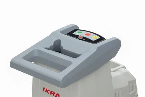 IKRA 81002880 Elektro Gartenhäcksler Walzenhäcksler ILH 3000 A, leise robust wartungsarm, Starke 3.000 Watt, Aststärke bis 44mm, 230 V