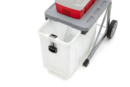 IKRA 81002880 Elektro Gartenhäcksler Walzenhäcksler ILH 3000 A, leise robust wartungsarm, Starke 3.000 Watt, Aststärke bis 44mm, 230 V