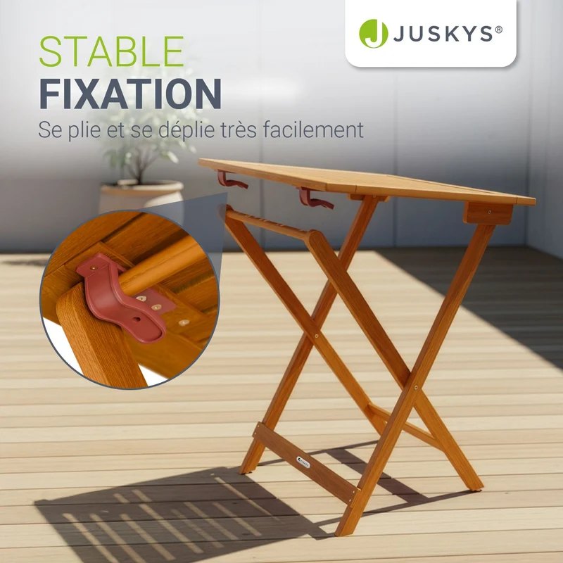 Klappbarer Holztisch Zadar