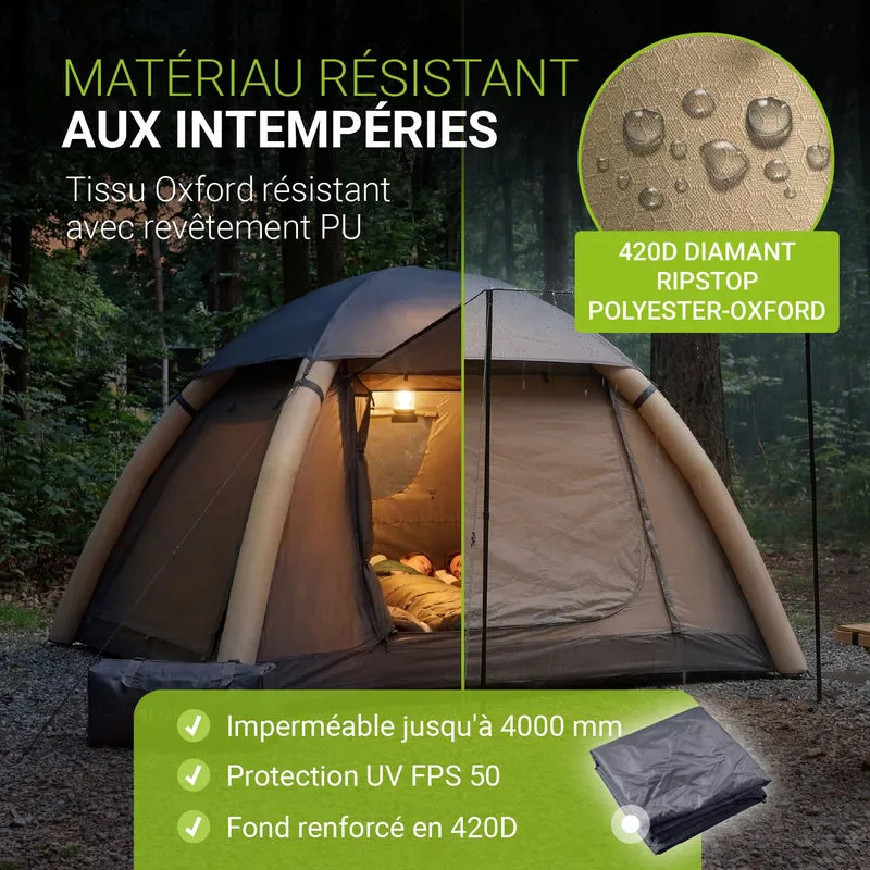 Campingzelt aufblasbar für 1-4 Personen