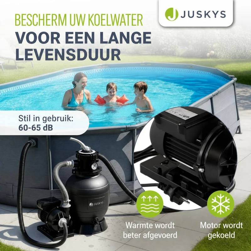 Sandfilteranlage für Pools bis 47m³