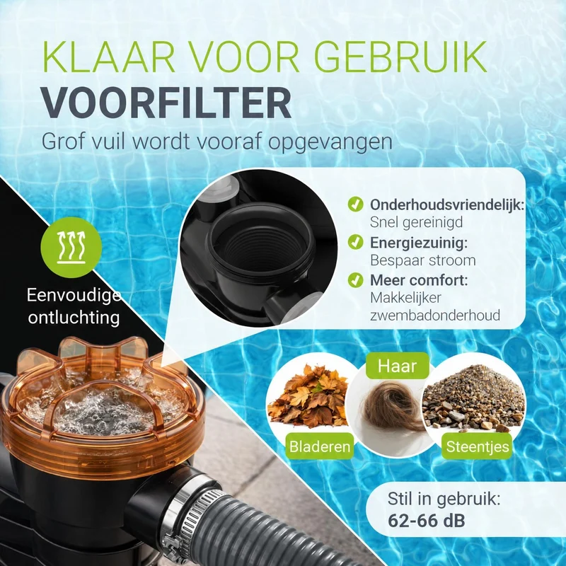 Sandfilteranlage für Pools bis 47m³