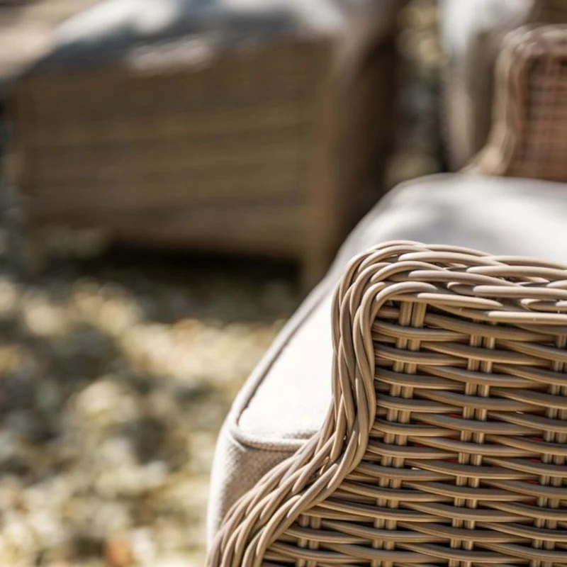 Veracruz verstelbare relaxstoelen incl. voetenbank desert sand
