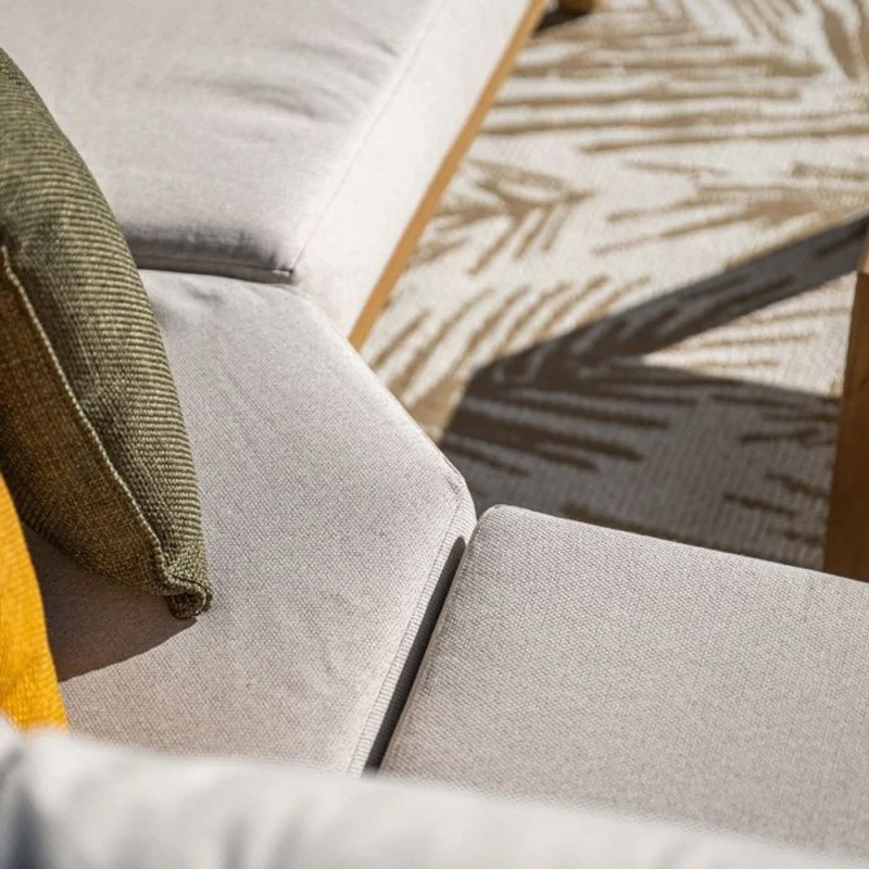 Havana loungeset 5-delig - Natural Teak Look