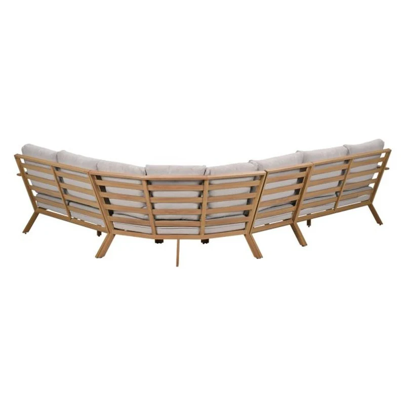 Havana loungeset 5-delig - Natural Teak Look
