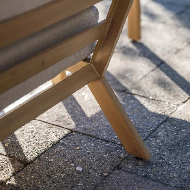 Havana loungeset middenelement - Natural Teak Look