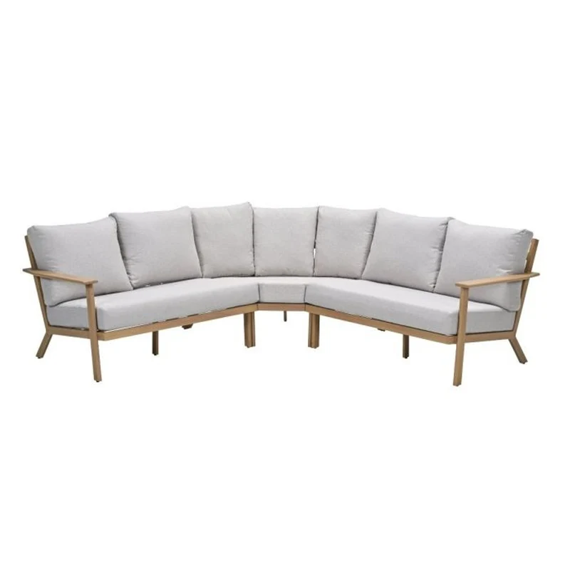 Havana loungeset 3-delig - Natural Teak Look
