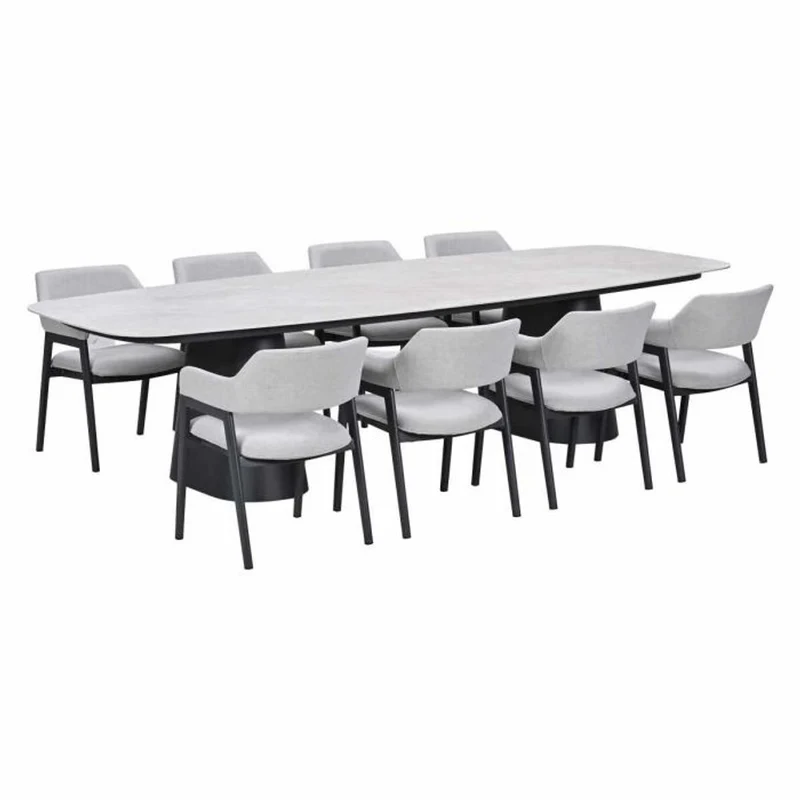Selina tuinset 9-delig - Denver dining tuintafel 320x120 cm