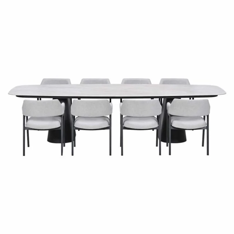 Selina tuinset 9-delig - Denver dining tuintafel 320x120 cm