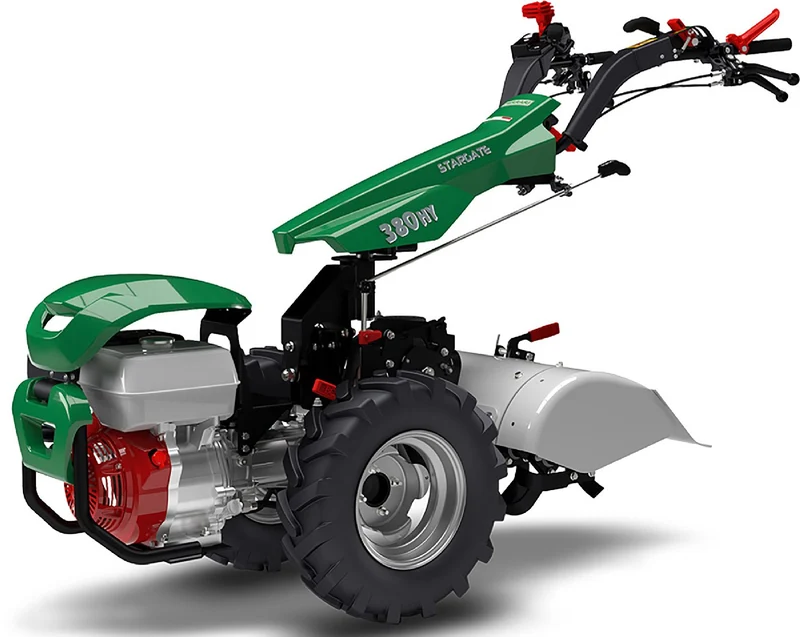 FERRARI Einachser 380 HY Powersafe E-Start Yanmar L100V Grundgerät mit Radsatz 5.00-10, ohne Anbaugeräte und Motorhaube