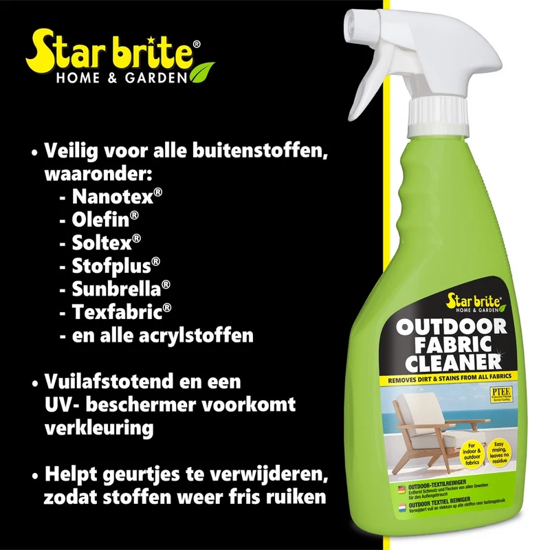 Star brite Outdoor Textiel Reiniger 650ml