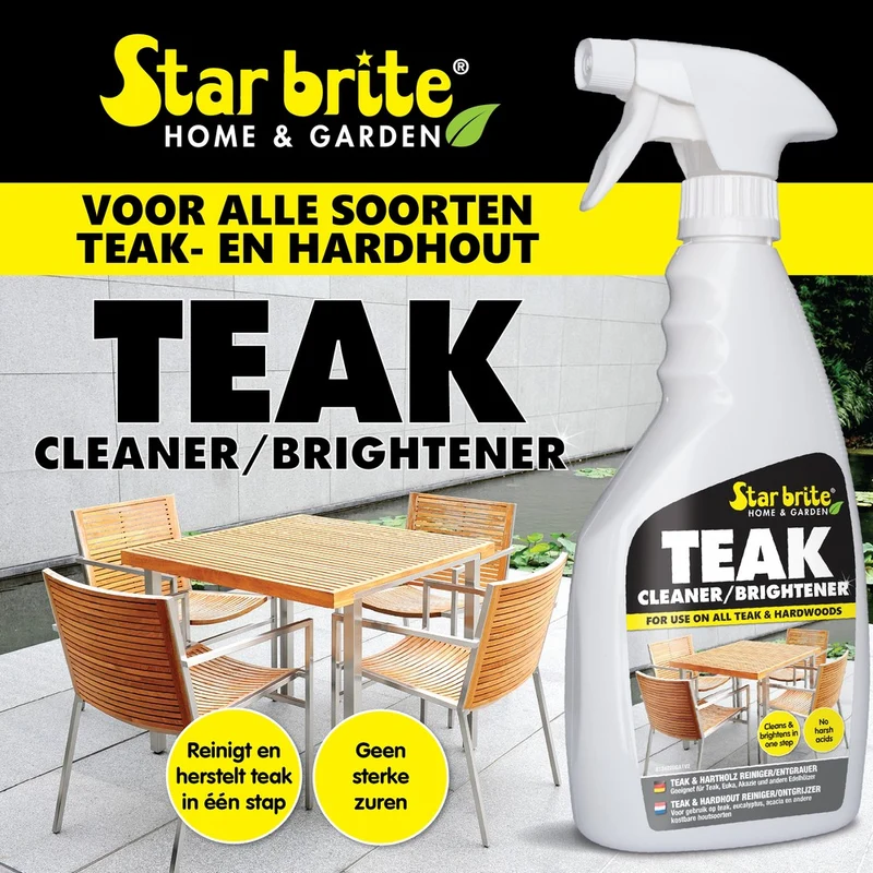 Star brite Teak & Hardhout Reiniger/Ontgrijzer 650ml
