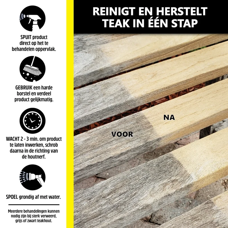 Star brite Teak & Hardhout Reiniger/Ontgrijzer 650ml