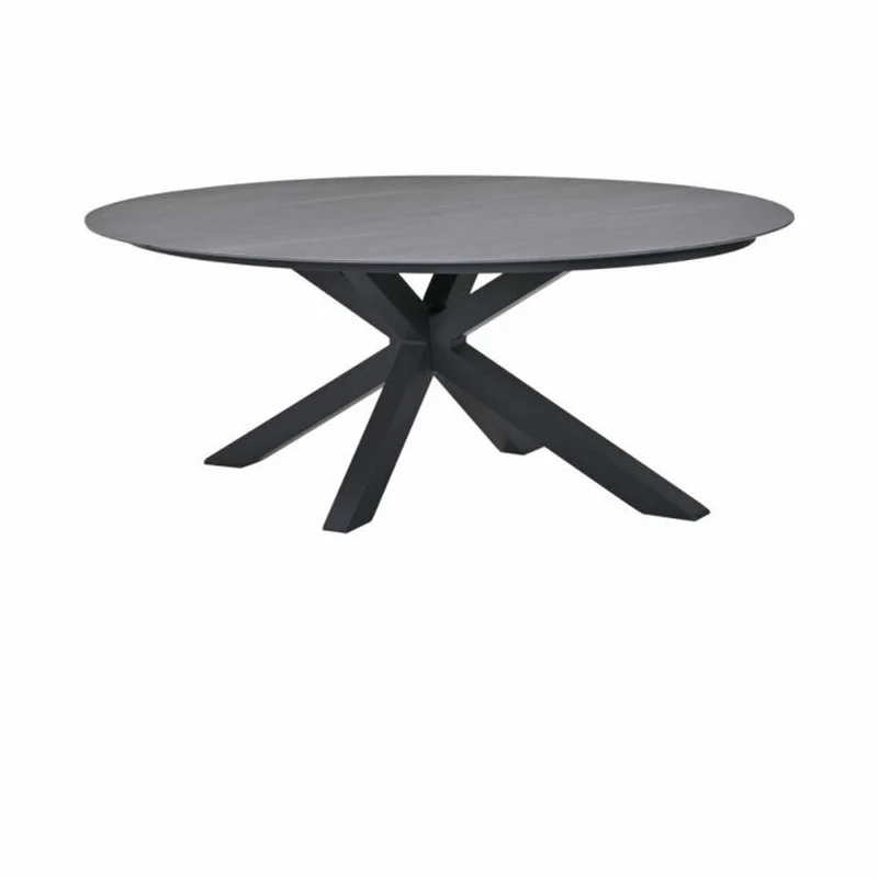 Scotland tuintafel 230x115 cm Carbon Black