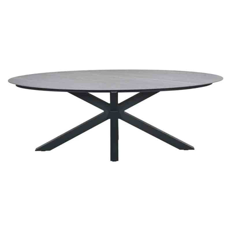 Scotland tuintafel 230x115 cm Carbon Black