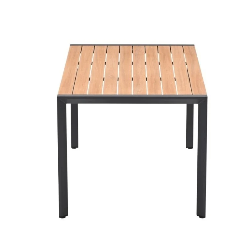 Felini tuinset 5-delig carbon black met Felini tuintafel