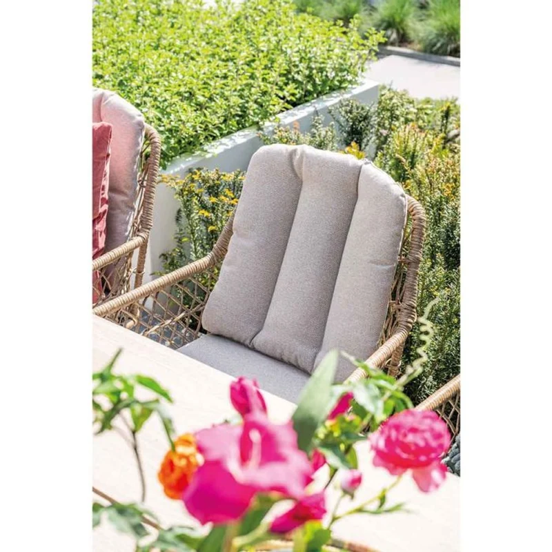 Allasio dining tuinstoel carbon black - Garden Impressions