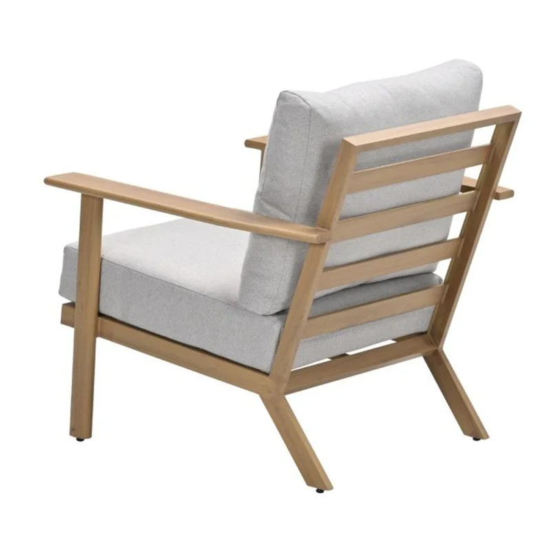 Garden Impressions Chicago lounge fauteuil natural teak look desert sand