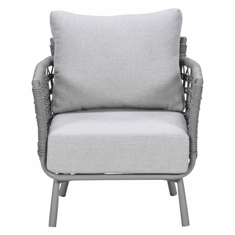 Garden Impressions Aversa lounge fauteuil taupe rope grijs zand valley sand
