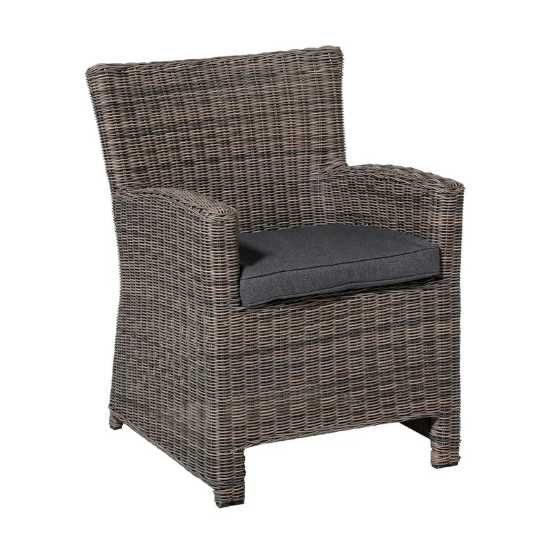 Madison wicker dining zitkussen Manchester grey 105x50 cm