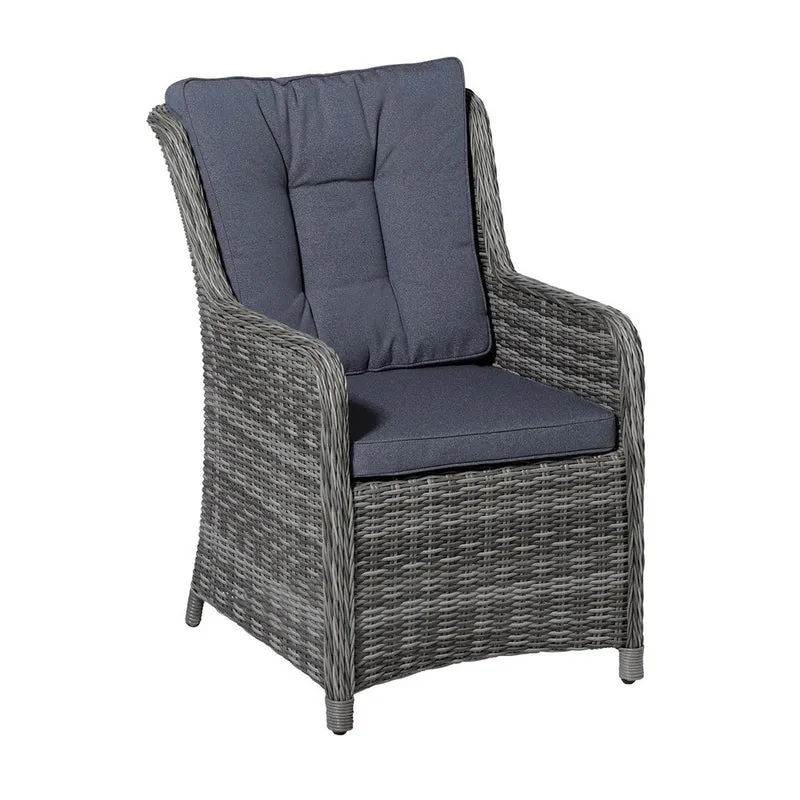 Madison wicker dining zitkussen Manchester denim grey 105x50 cm