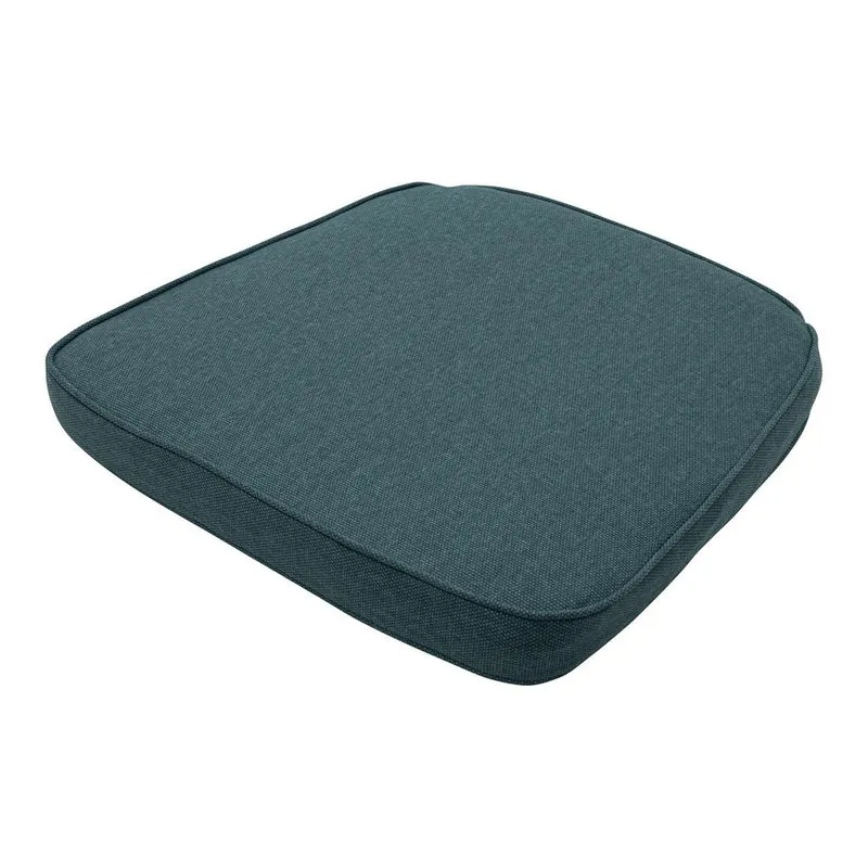 Madison wicker universeel zitkussen Sea blue canvas eco+ 48x48 cm