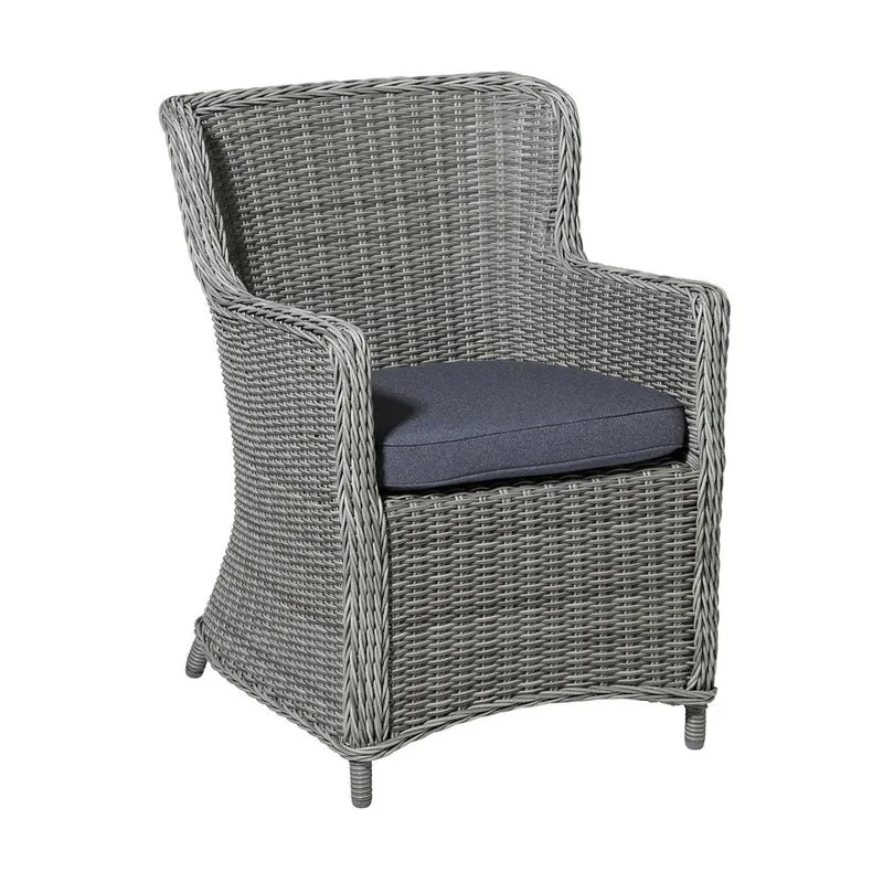 Madison wicker universeel zitkussen Manchester denim grey 48x48 cm