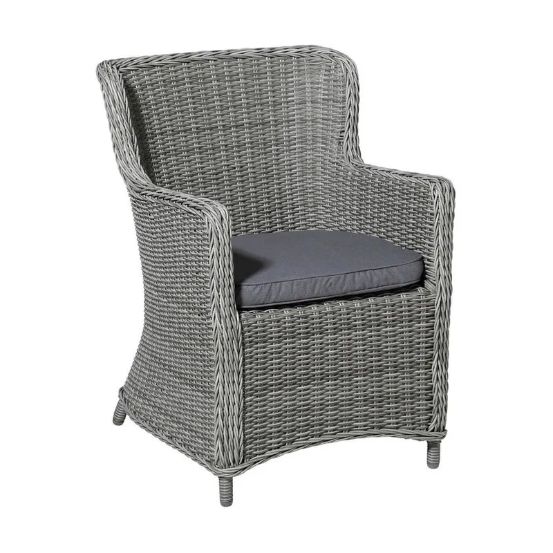 Madison wicker universeel zitkussen Oxford grey 48x48 cm