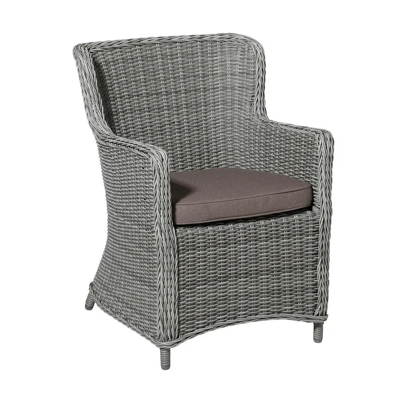 Madison wicker universeel zitkussen Manchester taupe 48x48 cm