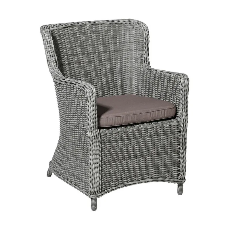Madison wicker universeel zitkussen Panama taupe 48x48 cm