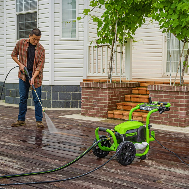 3000 PSI Pressure Washer, 15" Surface Cleaner and Extension Combo Kit