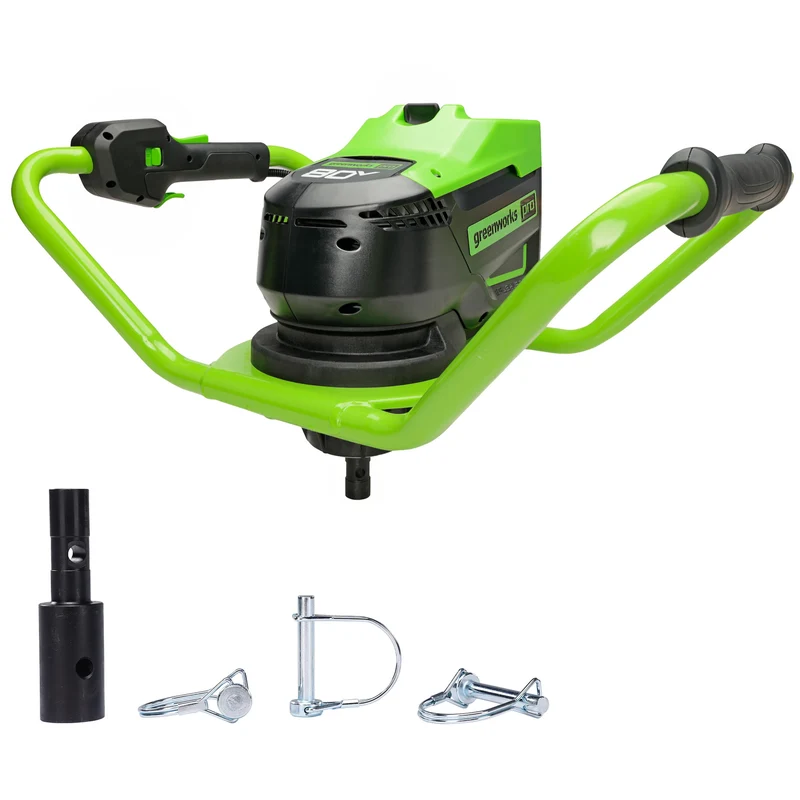 80V Cordless Battery Brushless Earth Auger Powerhead (Tool Only)