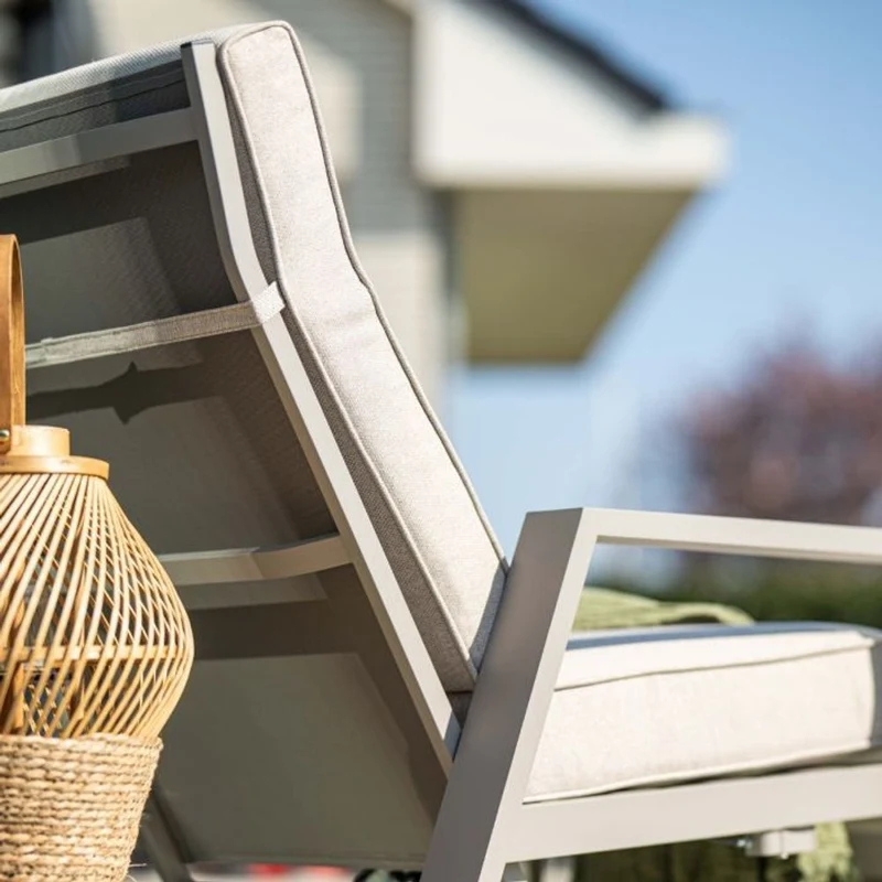 Garden Impressions Max verstelbare lounge stoel taupe valley sand