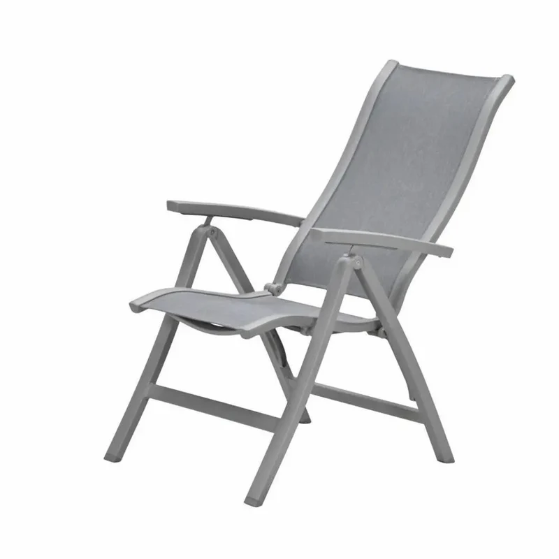 Garden Impressions Kyoto verstelbare stoel taupe mid grijs