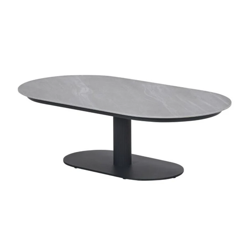 Garden Impressions Nice lounge tafel 130x70xH40 cm taupe Centostone Napoli sand