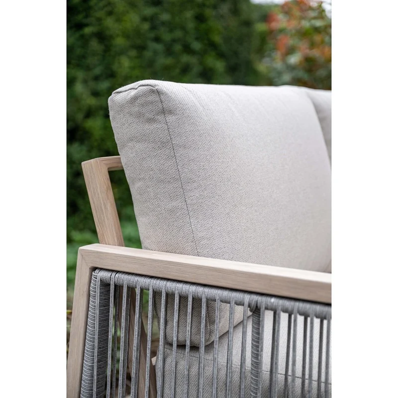 Garden Impressions Decala lounge-dining set 5-delig licht eikenlook sand desert sand
