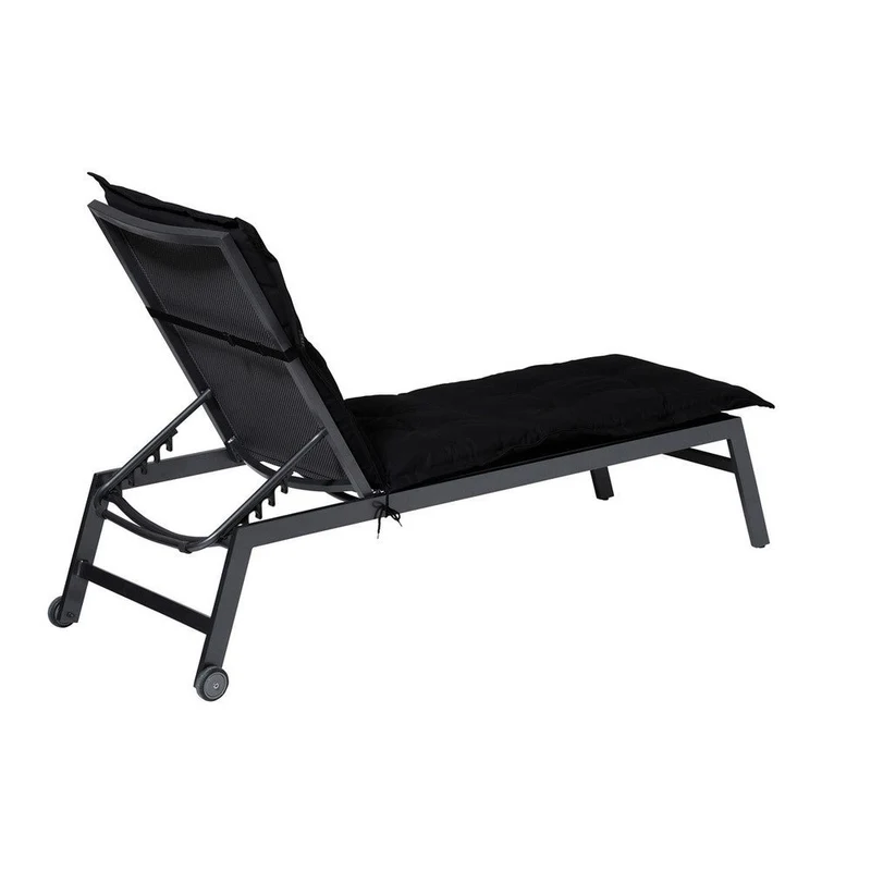 Madison ligbedkussen 200x65cm Panama black