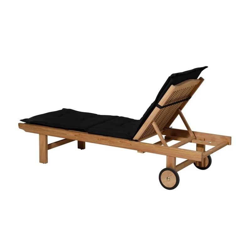Madison ligbedkussen 200x65cm Panama black