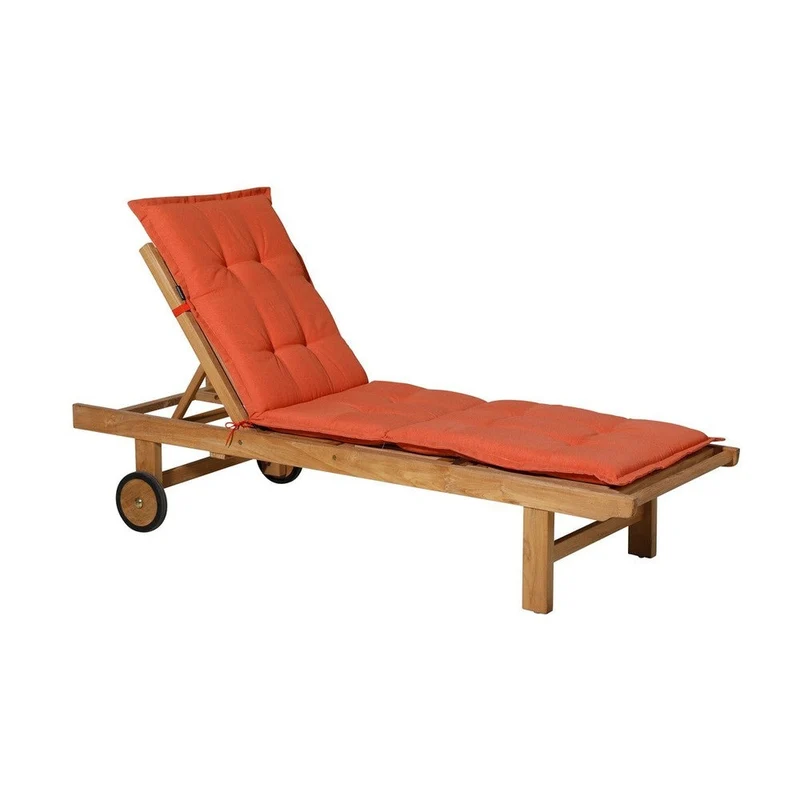 Madison ligbedkussen 200x65cm Panama flame orange