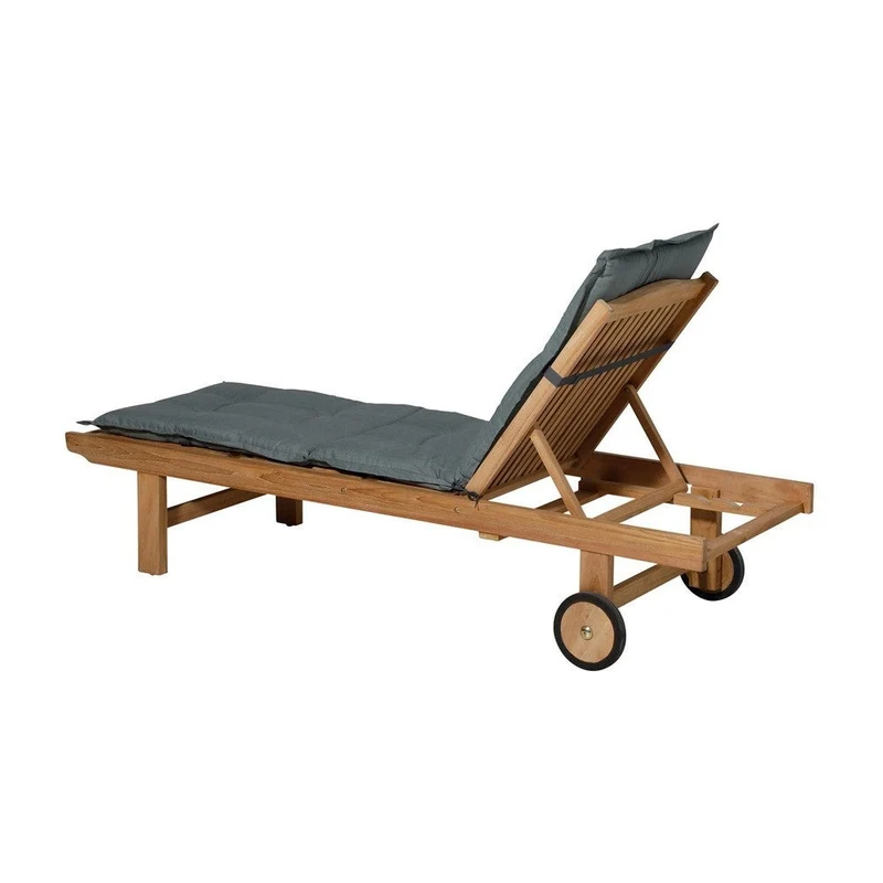 Madison ligbedkussen 200x65cm Basic grey