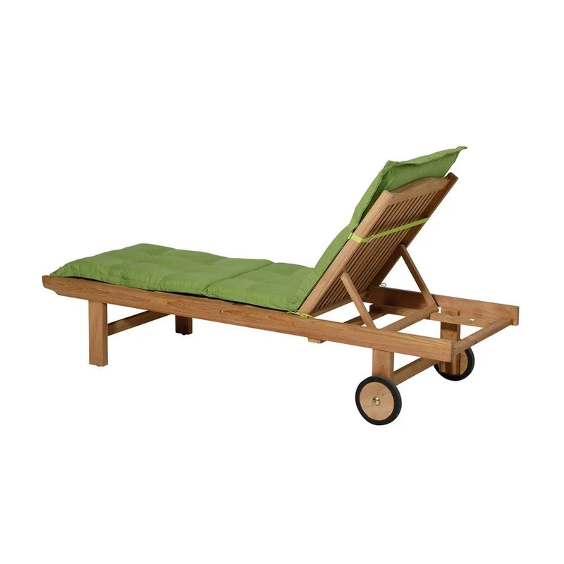Madison ligbedkussen 200x65cm Rib lime
