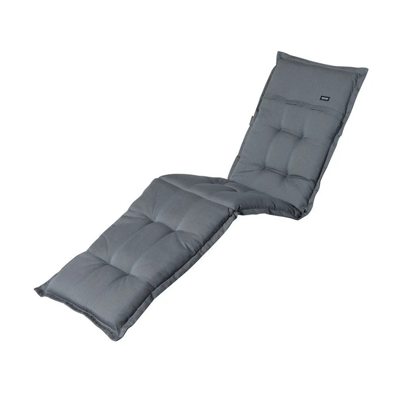 Madison ligbedkussen 200x65cm Rib grey