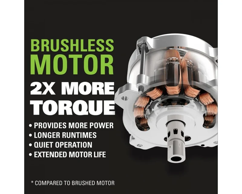 60V 16" Cordless Battery String Trimmer (Attachment Capable) and Horizontal Blower Attachment: 4.0 Ah Battery and Charger