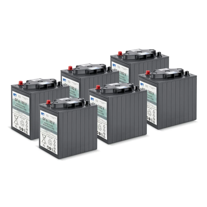Batteriesatz - 36 V, 180 Ah, wartungsfrei