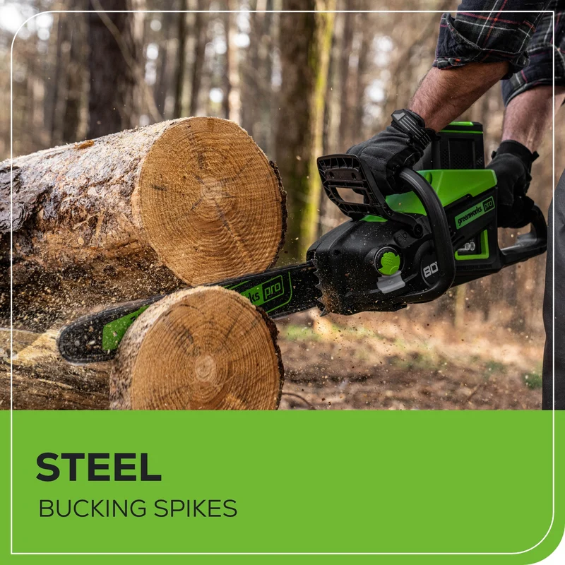 80V 18" Cordless Battery 2.5kW Chainsaw (Tool Only)