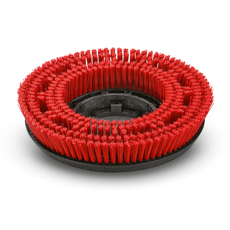 Scheibenbürste, mittel, rot, 500 mm