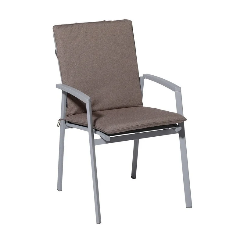 Madison stapelstoelkussen Outdoor Manchester taupe 97x49 cm