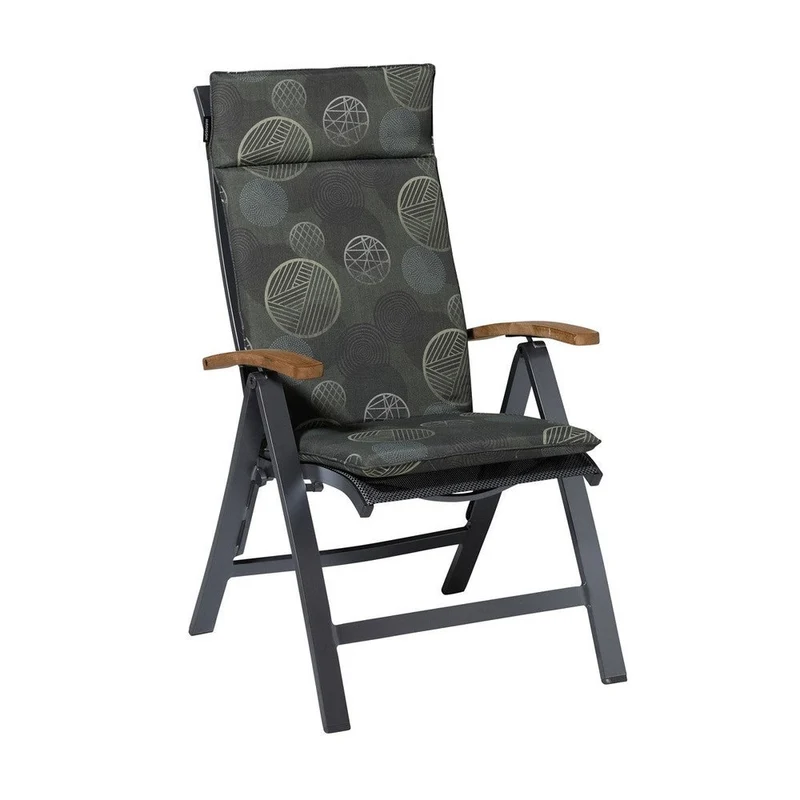 Madison universeel kussen hoge rug Circle green 120x50 cm